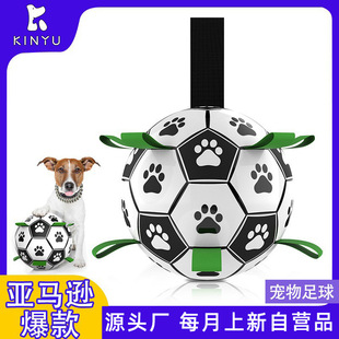 Amazon dog football outdoor dog toy puppy toy ball pet toy supplies foreign trade wholesale custom