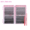 Fuchsia double-sided glue, red tweezers