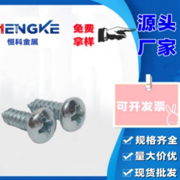 碳钢 DIN7981 自攻丝十字盘头螺钉 螺丝钉 盘头钉 自攻螺丝镀锌