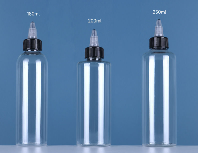 PET透明旋转瓶盖尖嘴瓶_11