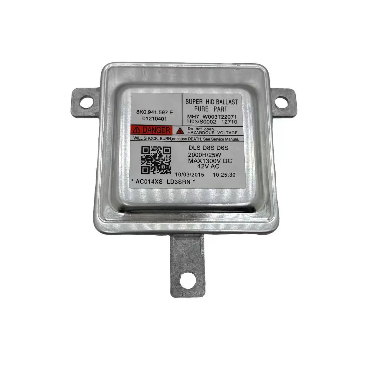 Блок управления высоковольтным модулем (балласт) D8S W003T22171 8K0941597F (1080284 7212700)