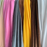 现货1.5毛高水晶超柔布料宝宝绒宠物窝毛绒玩具抱枕服装内里面料