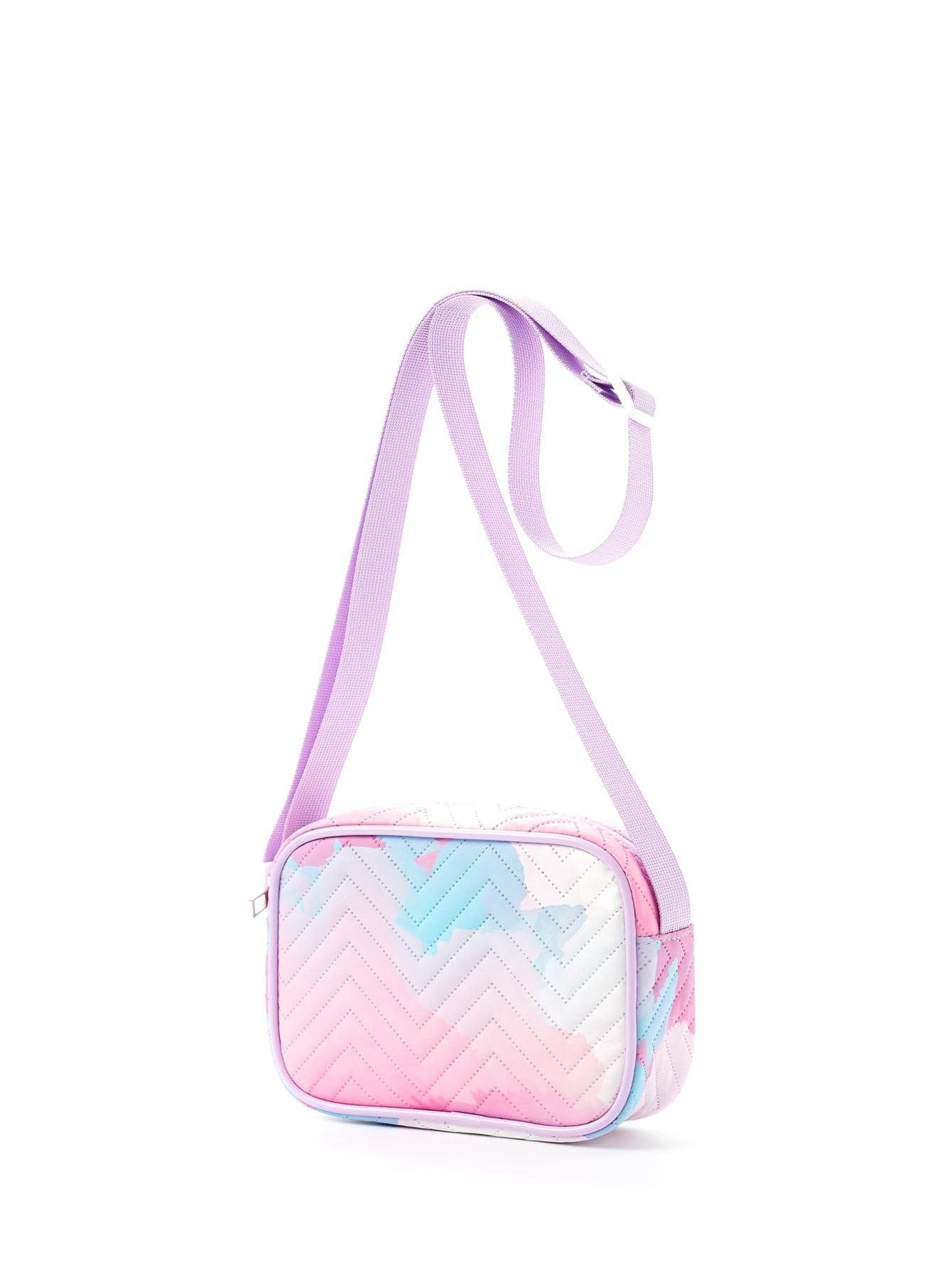 Bandolera infantil con estampado, porta monedas