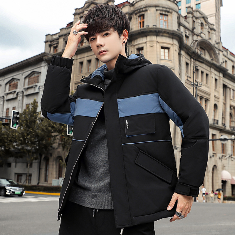 Short Coat Men's Down Jacket 2024 New Winter Korean Edition Student Thickened Trendy Brand_voghion.com