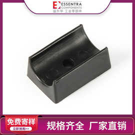 益升华ESSENTRA厂家直销批发 黑色LDPE通用双管SR 1503鞍形管夹座