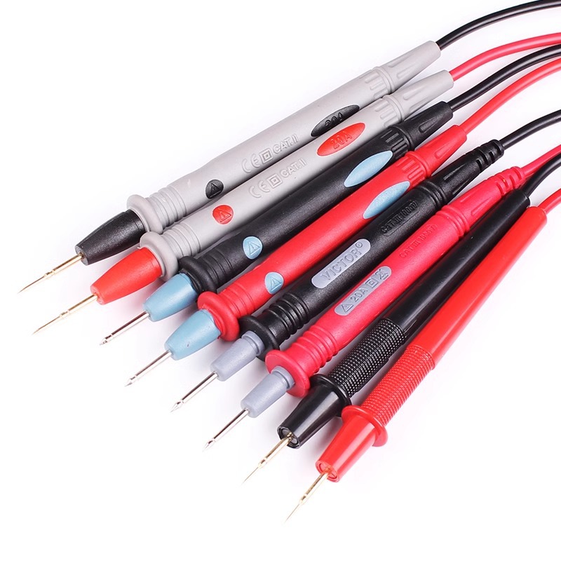 Deer Fairy Multimetro Multimetro Lápiz Aguja de cobre Puntero de sonda Multimetro Accesorios universales Anticongelante Cable de silicona