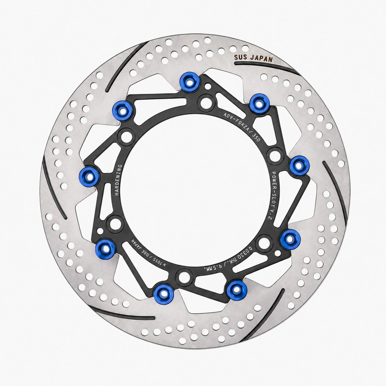 Suitable for Honda Forza350/Adv350 Motorcycle Accessories Front Wheel Modification 300mm Brake Disc Round Brake Disc