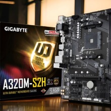�m��Gigabyte/���� A320M-S2H̨ʽ�C�Α������m��10400F/11600cpu