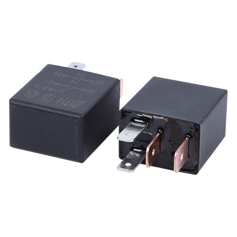 Заводская цена питания 12V24V фиолетовое автомобильное реле 30A четырехконтактный кондиционер дальнего света ближнего света масляный насос жгут проводов