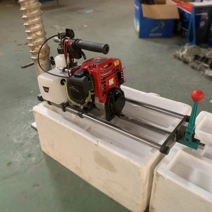 Photovoltaic bracket drilling machine for perforated gasoline-powered high-power column fence drilling machine for high-precision steel drilling