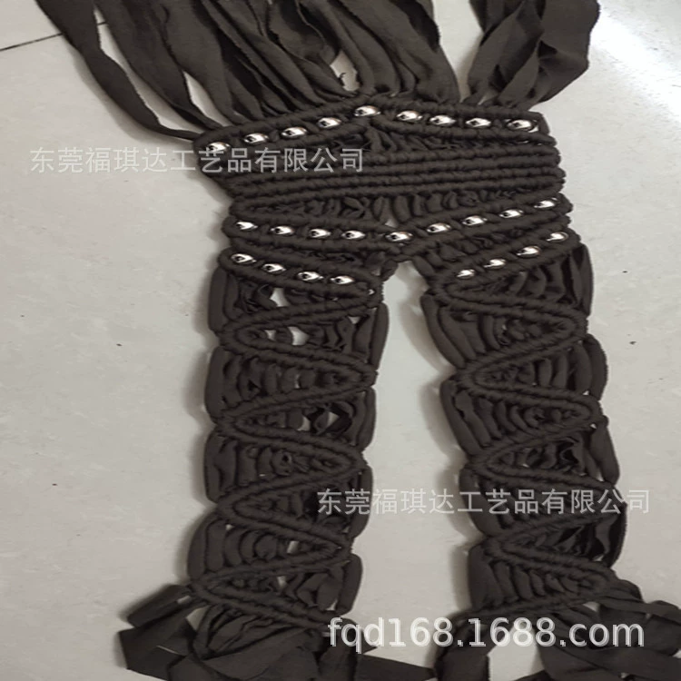 Кружевные аксессуары для одежды ручной работы, тканевые полоски, пояса для одежды, верхняя часть обуви, купальники с жемчугом