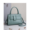 Fashionable universal leather summer one-shoulder bag