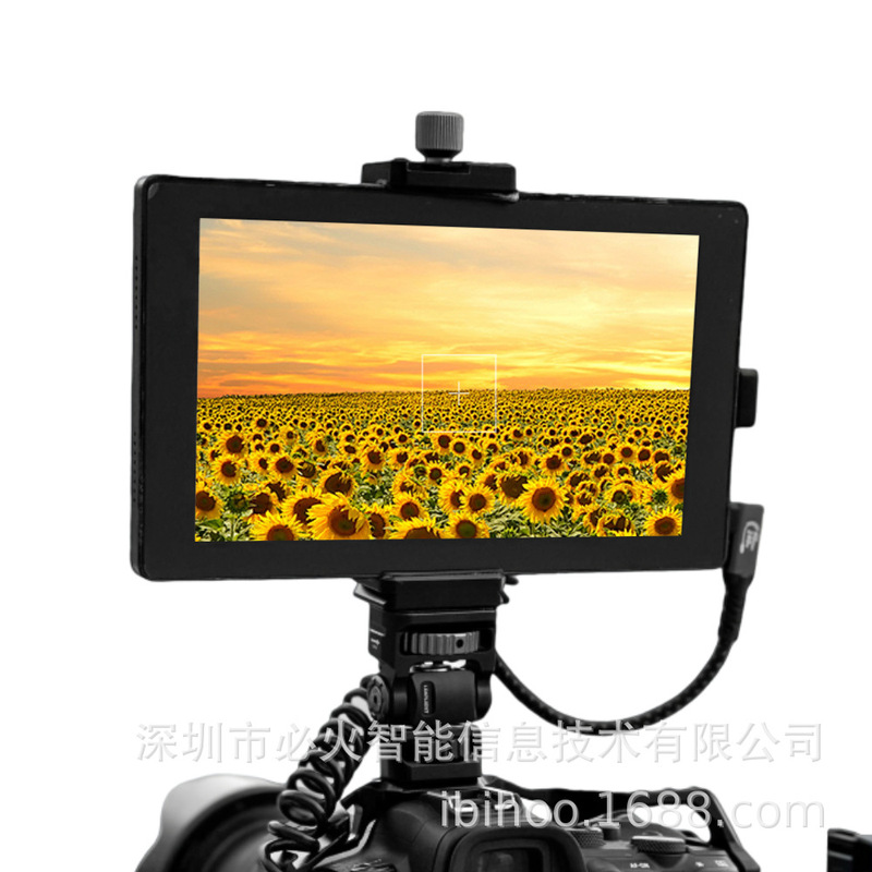 Hugerock 7inch Tablet Display Industrial Touch Screen Construction Site Construction Outdoor Live Broadcast Monitor