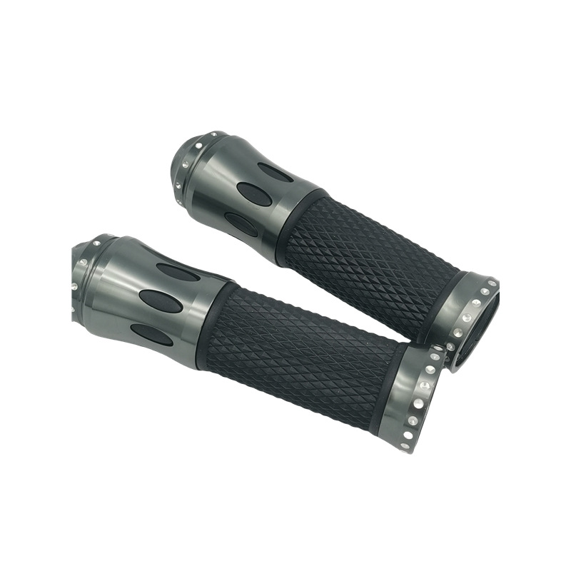 Jinbo Motorcycle Handlebar Rubber Sleeve Cnc Modification Accessories Fuxi Throttle Handle Original Grip Factory Direct Supply