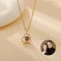 定制爱心私人彩色项链