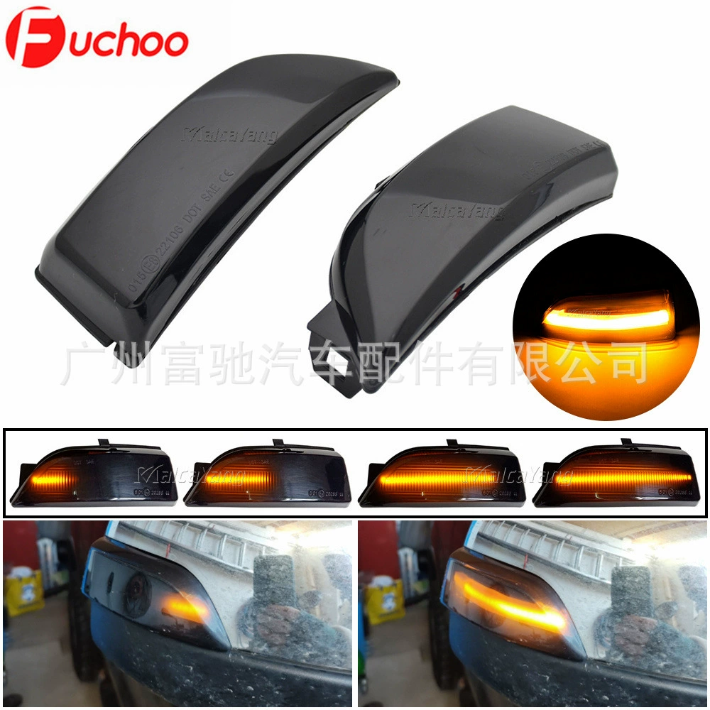 Подходит к Ford Ranger T6 Road Shaker Raptor модифицированное заднее зеркало LED светящийся поворотник