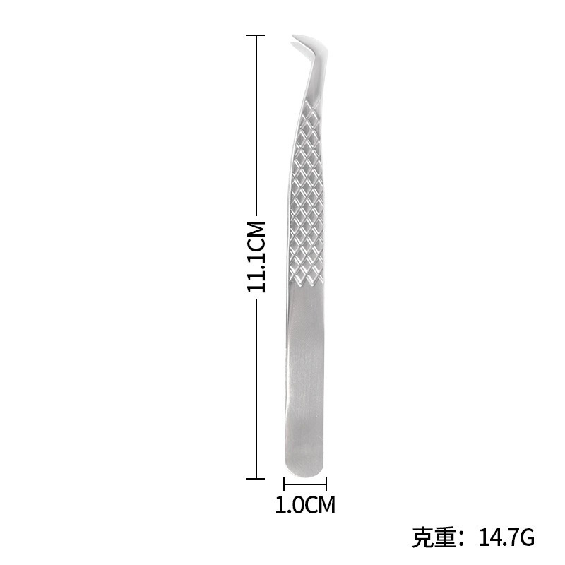 まつげピンセット、魚柄クリップ、ステンレスピンセット、高精度ゴールデンフェザークリップ、まつげ移植まつげクリップ、つけまつげピンセット|undefined