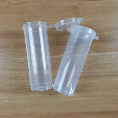 Milk Cup 50ml Centrifuge tube Flat bottom Graduation EP Plastic test tube Seeds bottle