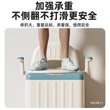 批发()可折叠老人马桶孕妇成人坐便器室内防臭便携式便盆家用