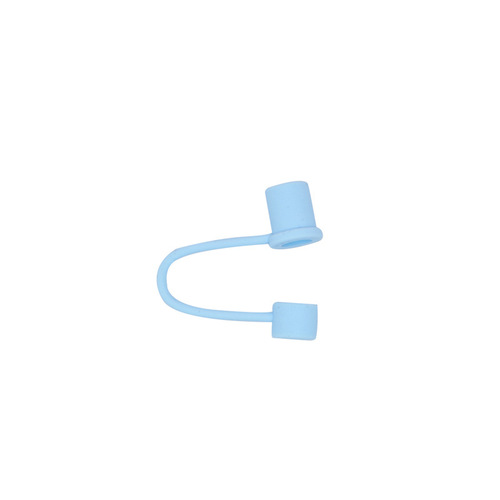 Cross-border new 10mm straw cap dust-proof plug, simple straw cap, food-grade silicone material straw cap