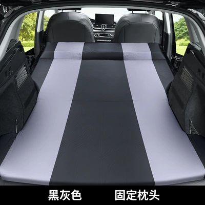 Seat Sleeping Suv Car Air — Vehicle-mounted inflatable bed - standard-audi-q3-black-gray-fixed-pillow-comes-with-a-free-air-pump
