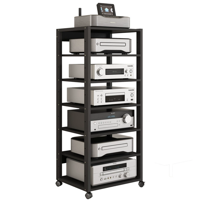 鑫惠声 The amplifier rack bracket, mobile audio adjustment soundtracks home theater storage shelf CD cabinet