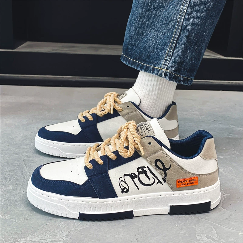 Кроссовки (Trend footwear), низкопрофильные повседневные туфли, размеры 39–44, красный/синий/бежевый