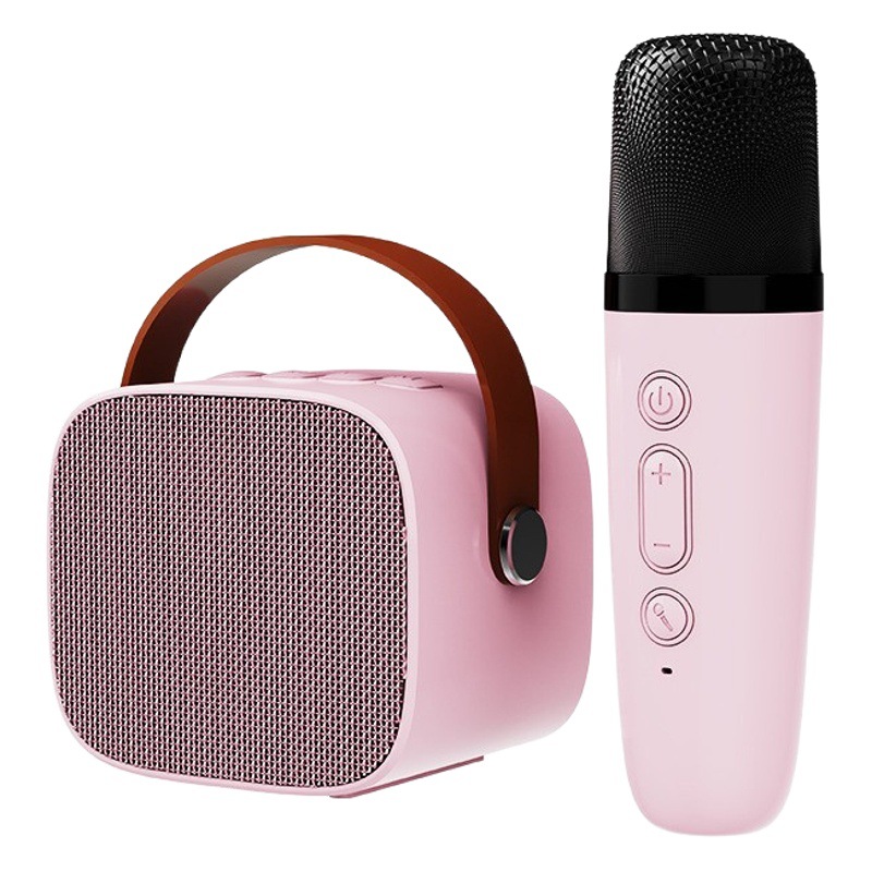 Micrófono inalámbrico para el hogar K1, altavoz Bluetooth, máquina de karaoke portátil todo en uno para exteriores con micrófono