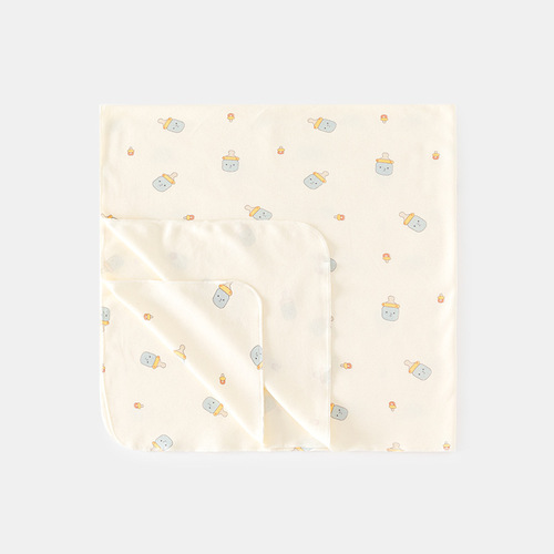 Newborn bag single baby thin quilt newborn spring and summer quilt pure cotton quilt swaddling room baby supplies