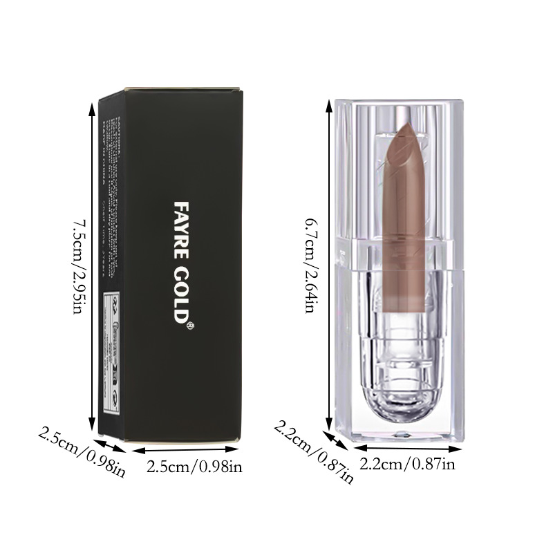 10 color crystal square tube lipstick mist matte non-fading non-stick cup pearl lip gloss cosmetics_voghion.com