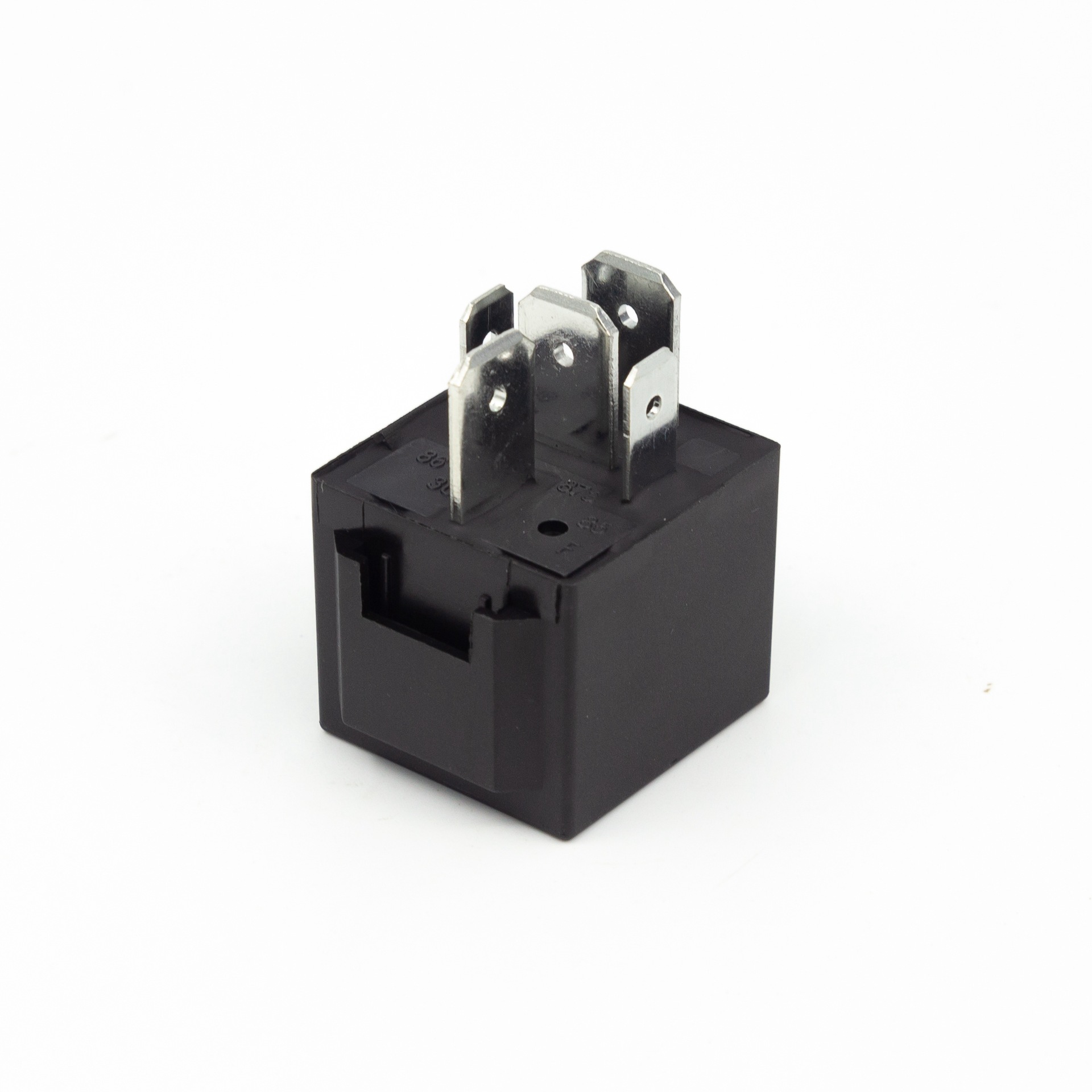 YCH-12V-C JD1914 5脚一开一闭 紫铜宽脚80A大电流汽车继电器