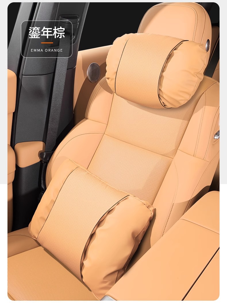 Suitable for Huawei Aito M7 Headrest and Lumbar Support M5 Neck Pillow M9 Car Seat Pillow Modified Interior Supplies