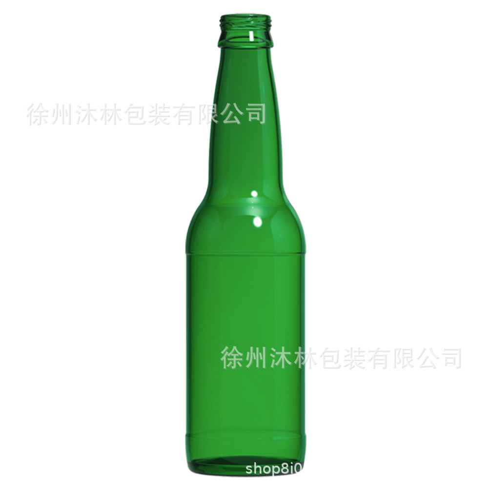 工厂大货供应330ml 绿色料啤酒瓶
