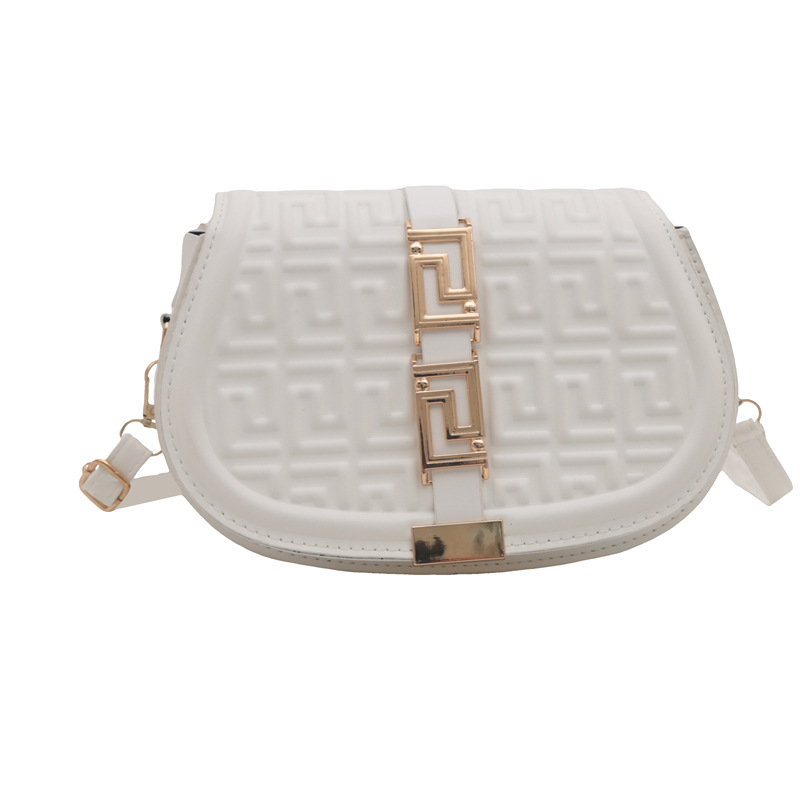 Nuevo retro bolso de impresión axilar 2024 nuevo bolso de moda femenina universal bolso de cadena de hombro