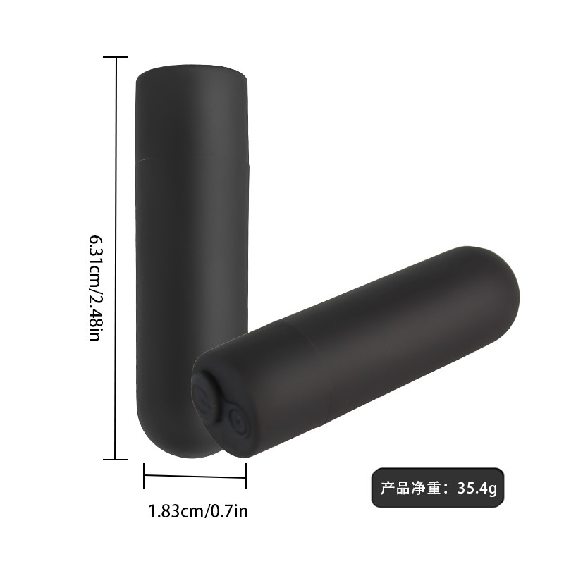 Mini vibrador recargable con punta larga y 10 frecuencias de vibración, dispositivo silencioso para masaje y masturbación femenina, diseño de huevo vibrador para el placer.