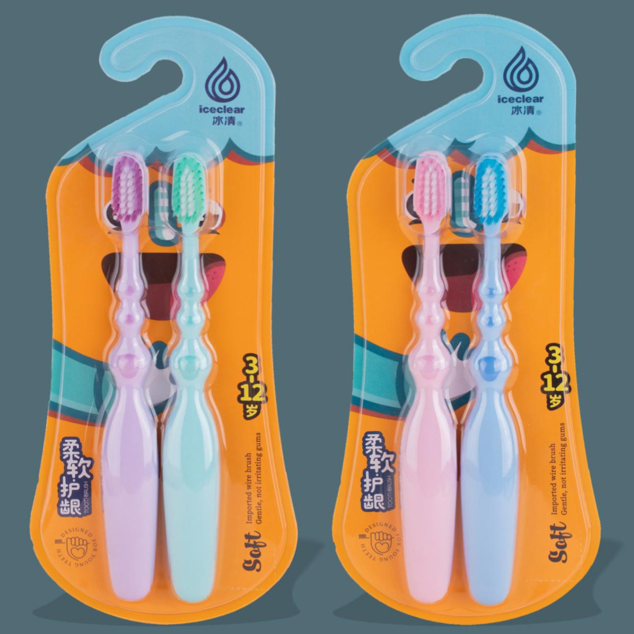 Children's Soft-Bristled Toothbrushes for Students Aged 3-5-6-10 Years and Above, Baby and Toddler Toothbrushes during Tooth Replacement Period, Cartoon Toothbrushes Wholesale