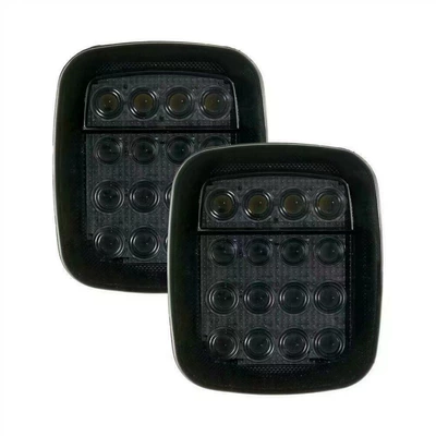 Lcanri Supplies High-Quality 16-Led Dual-Color Trailer Tail Lights, Led Wrangler Tail Lights, Wrangler Tail Lights (Tail light)