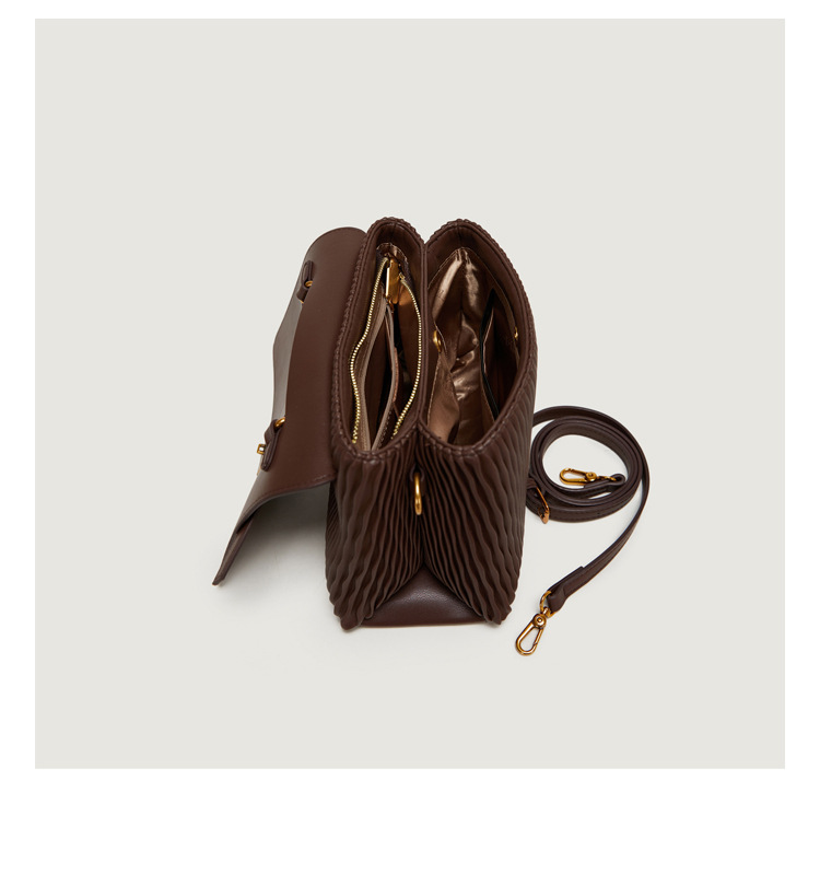 Fashionable Women's Handbag Large Capacity Soft Leather Crossbody_voghion.com