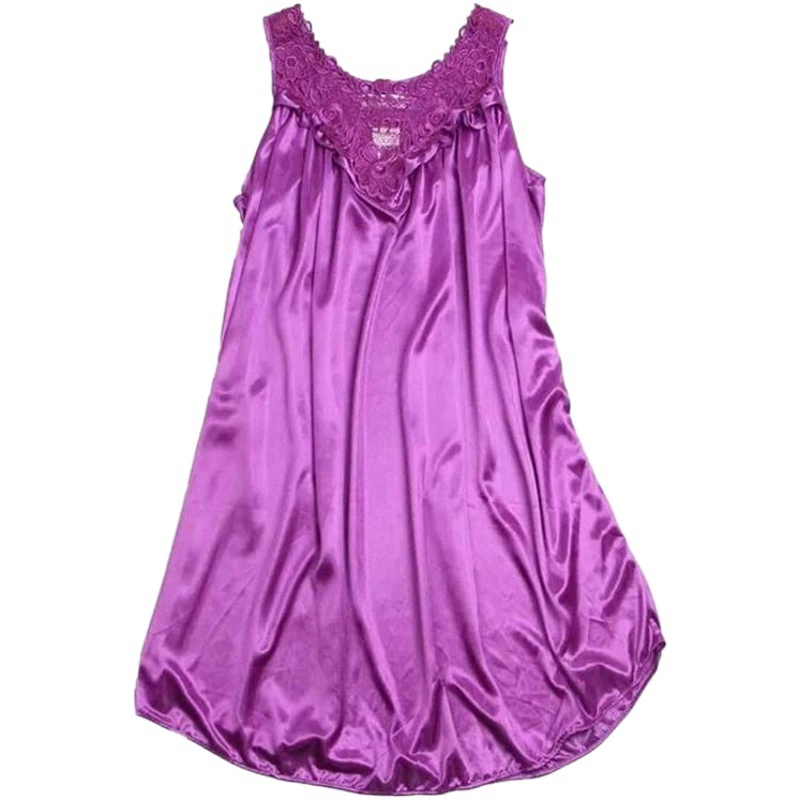 Самые продаваемые в Юго-Восточной Азии пижамы, женские ночные сорочки, однотонные сексуальные шелковые юбки, майки, домашняя одежда, оптом с большими скидками