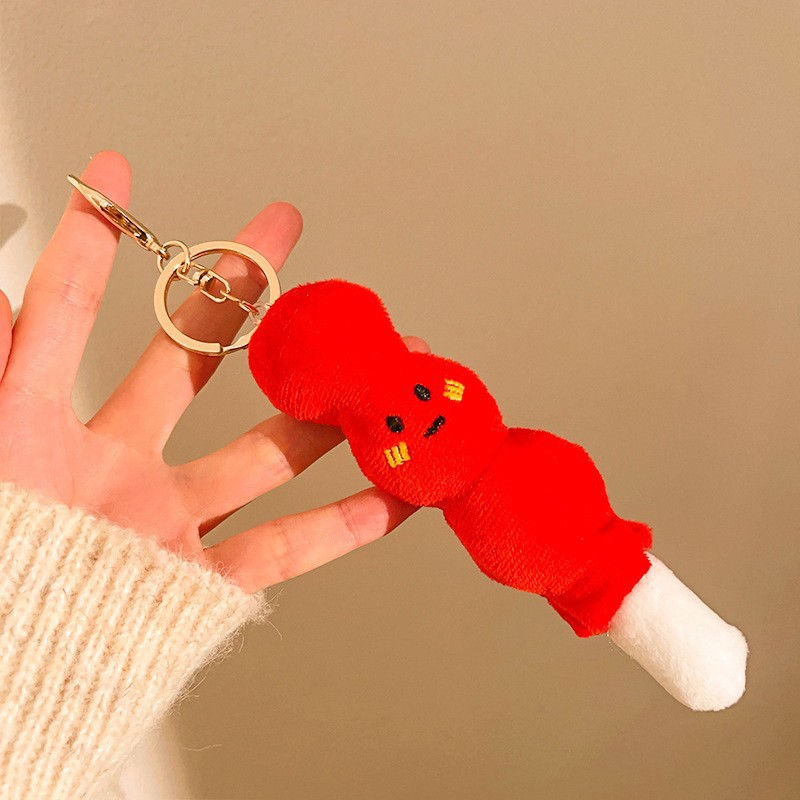 Pequeños regalos para actividades promocionales, puestos de mercado nocturno, lindos colgantes de peluche, juguetes decorativos, muñecos para mochila, llaveros