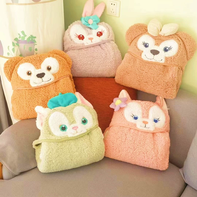 Carpet-wrapped cute cat powder Shirley Mei Cross-border plush painter large size Duffy Fox Shawl Cape Star Dailu