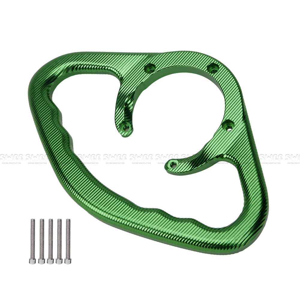Suitable for Kawasaki/Yamaha/Suzuki Motorcycles, Universal Modified Fuel Tank Cover, Rear Passenger Handle, Five-Hole Armrest