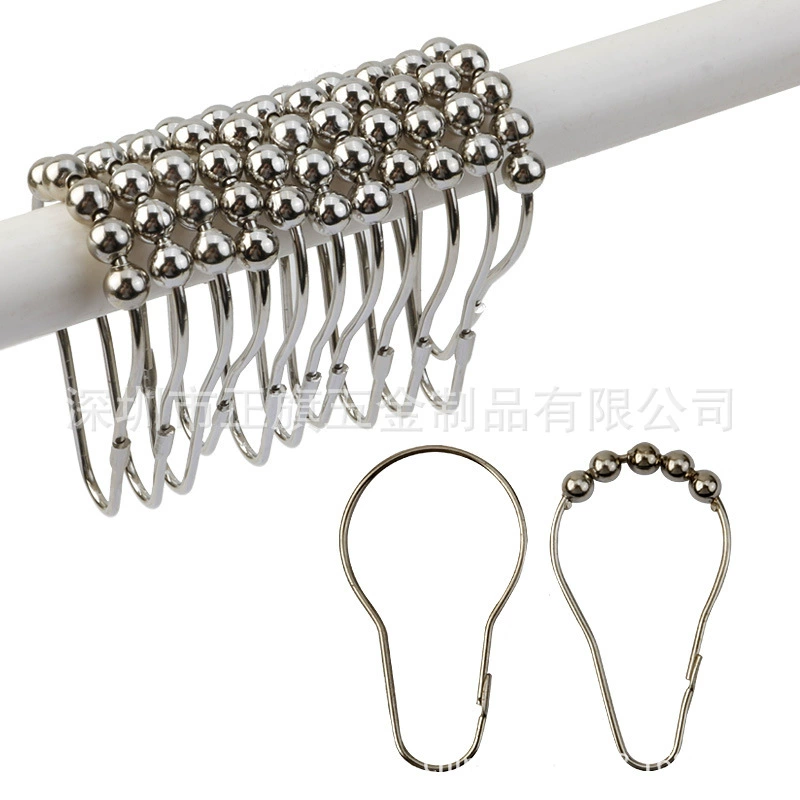 Нержавеющая сталь с шариковой занавеской для душа занавес тыквы застежка занавес для душа