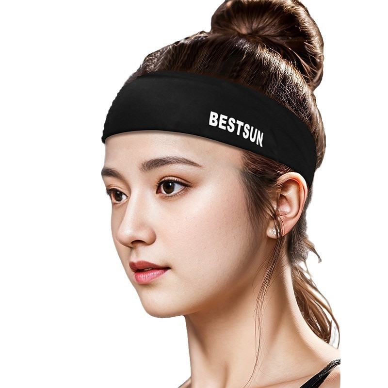 Sports Headband, High-Looking Sweat-Absorbent Headband for Men and Women, Running Fitness, Basketball, Yoga, Antiperspirant Sweatband, Breathable Headscarf