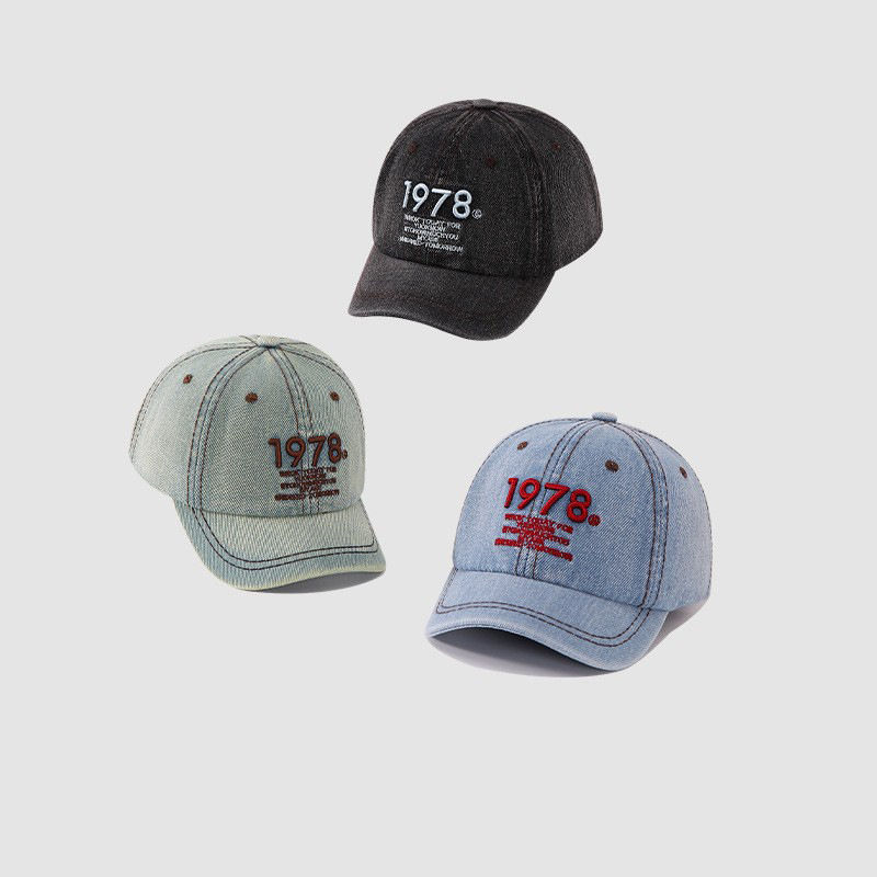 Nuevo sombrero para niños, sombrero de béisbol de vaqueros, sombrero de verano, sombrero de protección solar para niños, sombrero de lengua de pato de moda