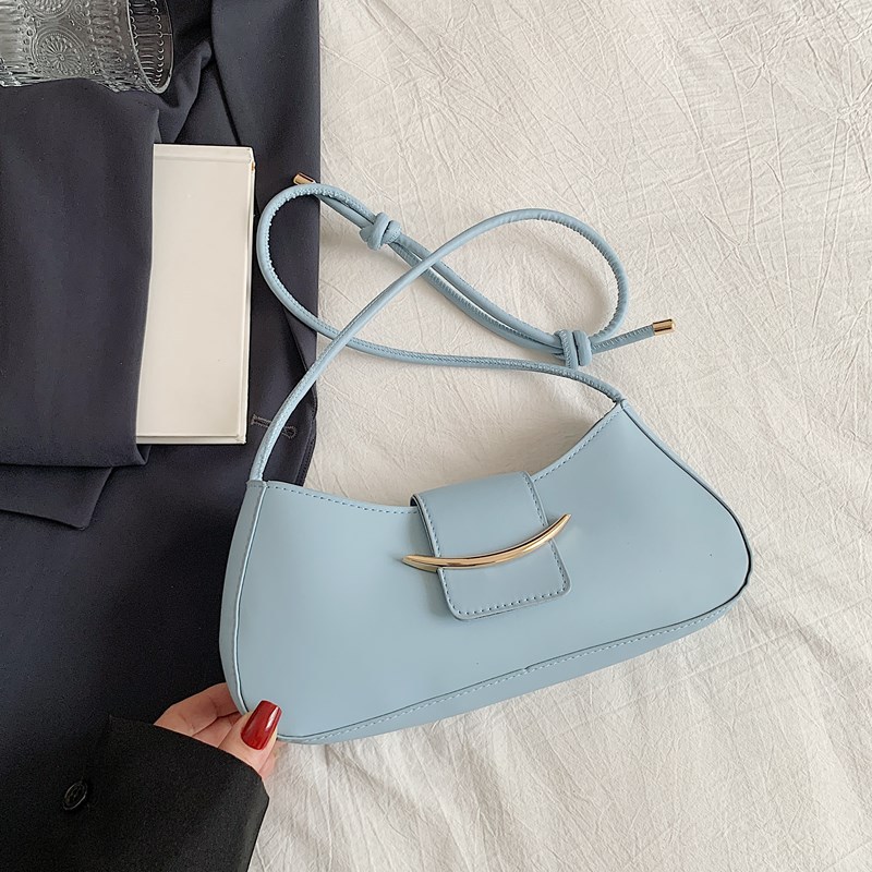 Bolso de axila de un solo hombro de estilo popular de nicho de alta gama para mujer 2025 primavera y verano nuevo bolso bandolera salvaje de moda