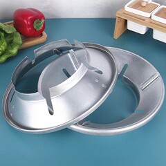 Gas stove wind shield home energy-saving heat concentrator plate energy-saving ring gas stove thick windproof ring natural gas fire concentrator