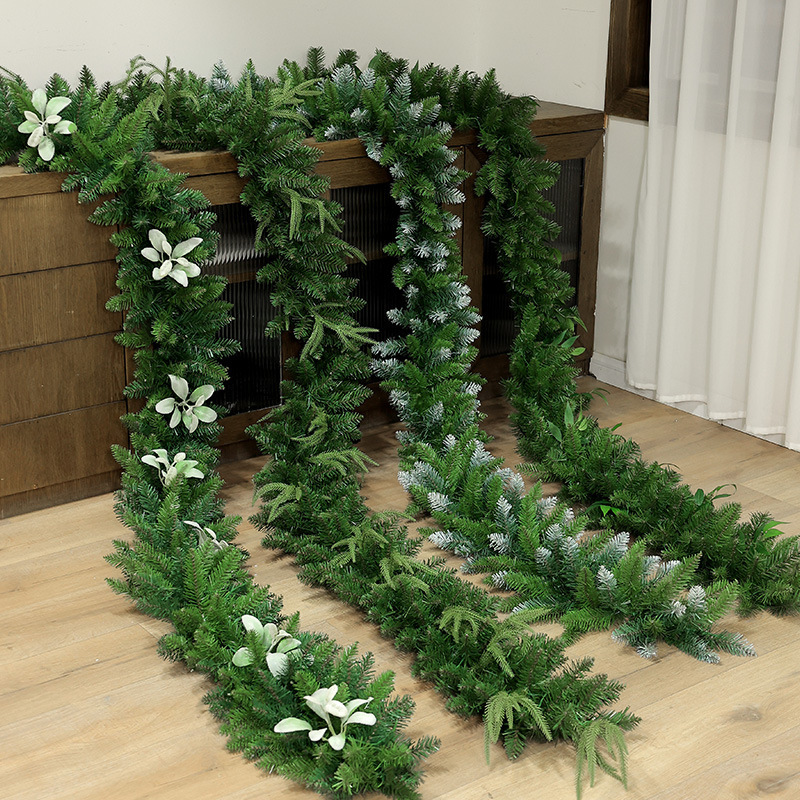 Christmas Encryption 2.7m Decorative Rattan Luminous Shopping Mall Door Window Layout Stair Handrail Window Decorations Christmas Encryption 2.7m Decorative Rattan Luminous Shopping Mall Door Window Layout Stair Handrail Window Decorations