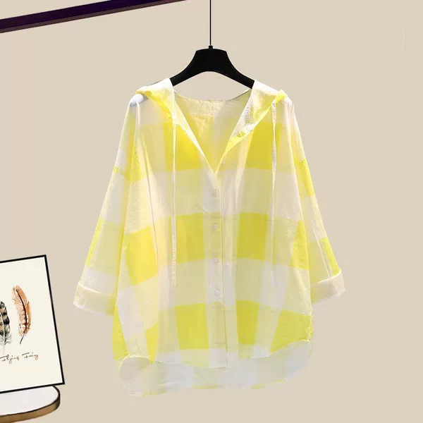 Yellow shirt single piece