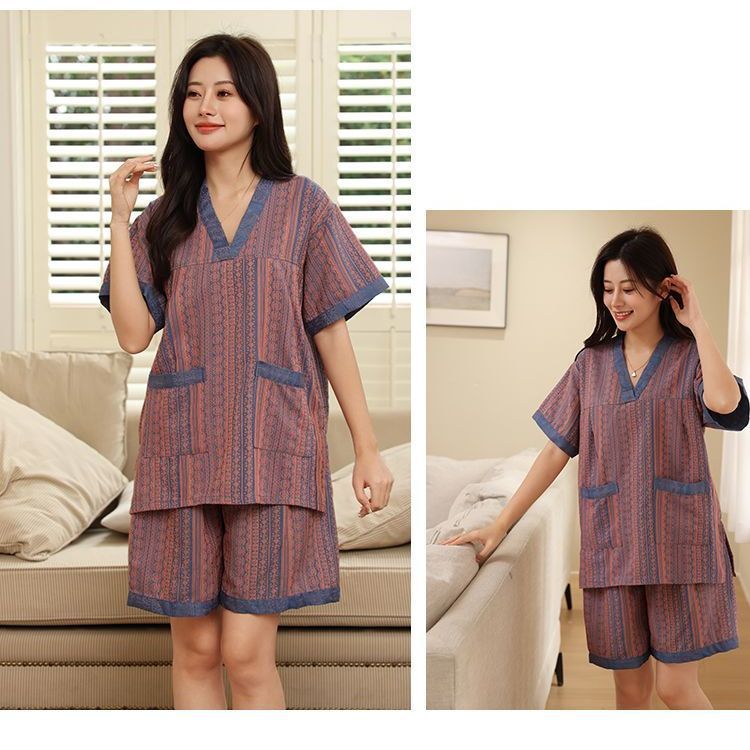 스웨트셔츠 여성용 가슴 더블 레이어 비료 플러스 사이즈 연인 남성 목욕 옷 사우나 옷 발 마사지 및 마사지 세트